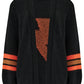 Yvette Cardigan | Black Lightning Flash