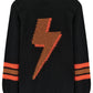 Yvette Cardigan | Black Lightning Flash
