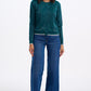 Ophilia Cardigan | Teal Sparkle