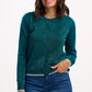 Sugarhill Ophilia Cardigan | Teal Sparkle