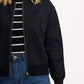 Solana Bomber Jacket | Black Sparkle