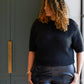 Chalk Morgan Top | Black