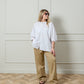 Chalk Poppy Shirt | White