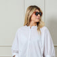 Chalk Poppy Shirt | White