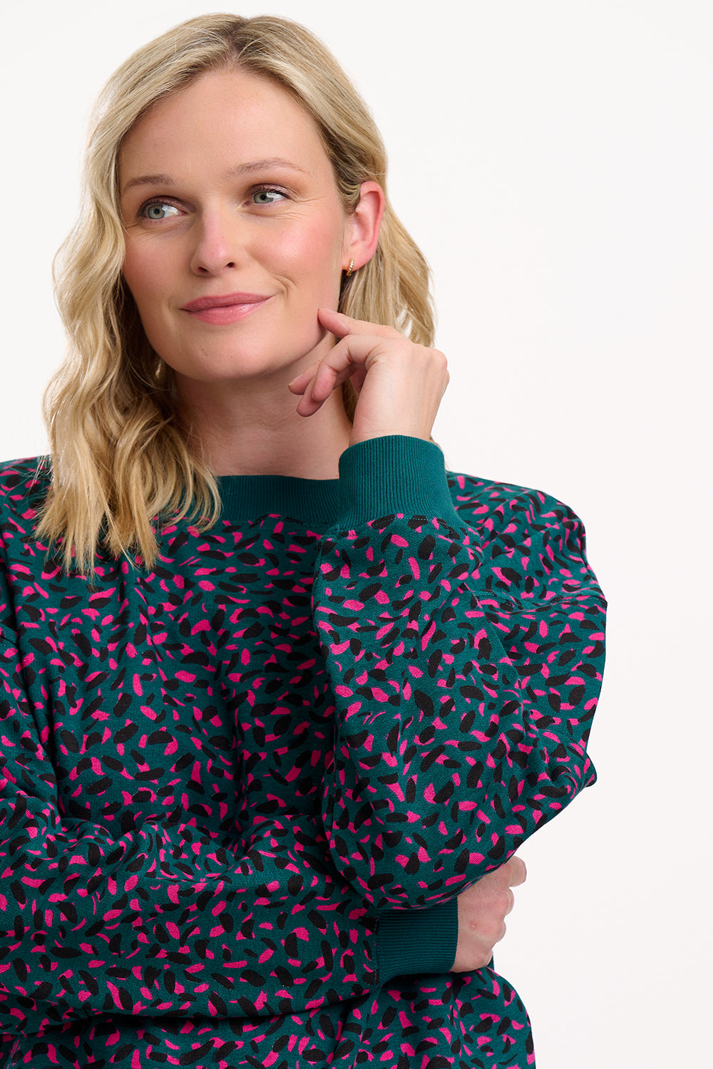 Eadie Relaxed Sweatshirt | Green