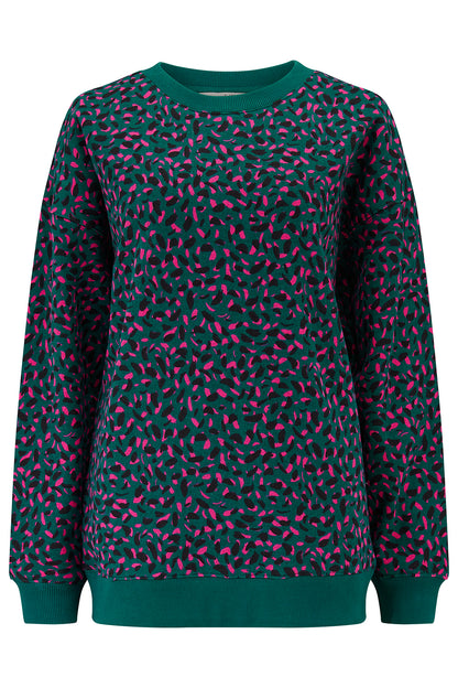 Eadie Relaxed Sweatshirt | Green