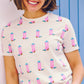 Maggie T-Shirt | Off White Cowgirl Boots