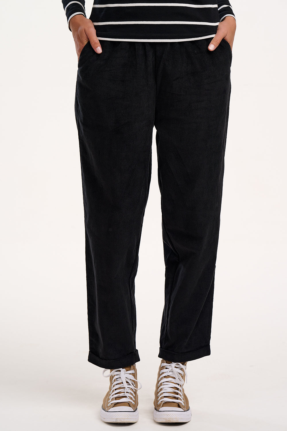 Vonnie Cord Trousers | Black