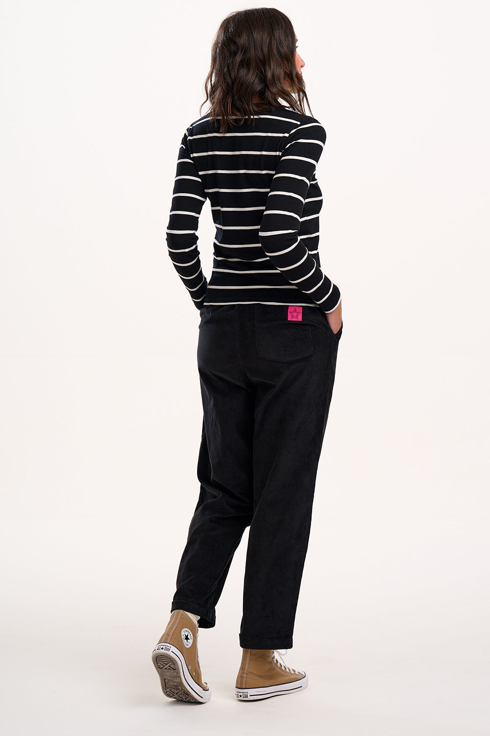 Vonnie Cord Trousers | Black