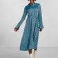 YAS Atoll Long Sleeve Stripe Shirt Dress