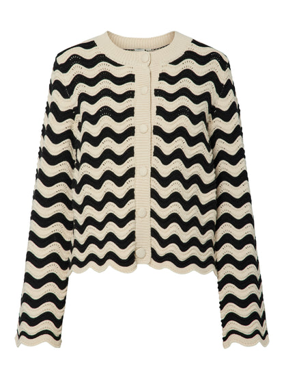 YAS Bertha Knitted Cardigan | Birch