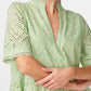 YAS Holi Short Dress | Quiet Green