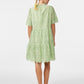 YAS Holi Short Dress | Quiet Green