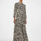 YAS Savanna Long Shirt Dress | Sandshell Zeya