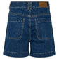 YAS Nema Denim Shorts | Medium Blue Denim
