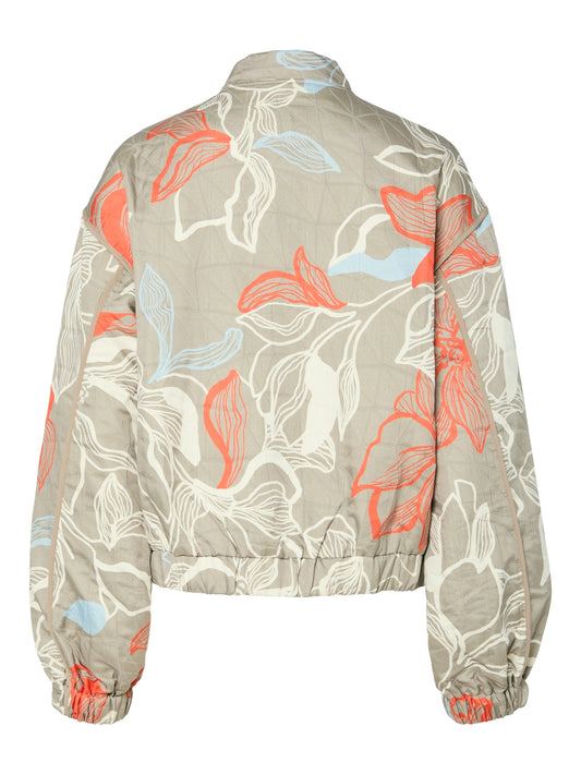 YAS Asiko Bomber Jacket | Silver Sage