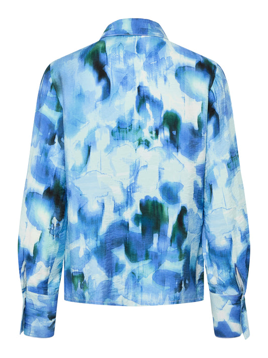 YAS Millo Long Sleeve Shirt | Star White