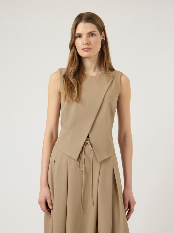 YAS Camia Waistcoat | Incense