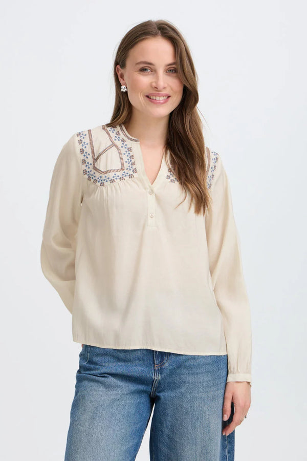 B Young Irisa Blouse | Birch