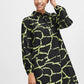 B Young Byhaliey Dress Black Mix
