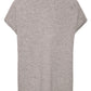 Byvalma Roll Neck Vest | Walnut Melange