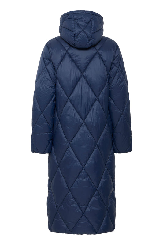 Bybominax Long Coat | Navy Blazer