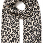 B Young Byvileopard Scarf | Black Mix