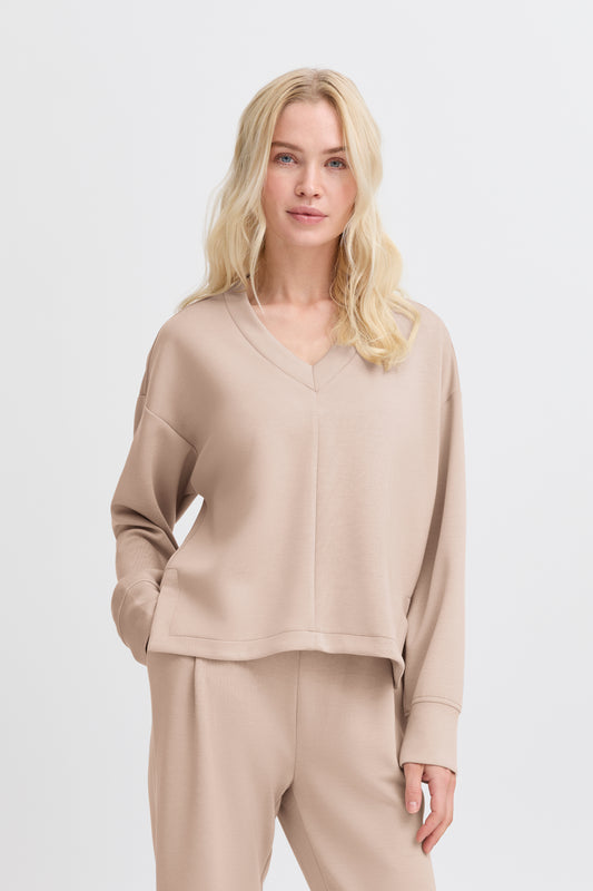 B Young Bypusti V-Neck Cropped Top | String