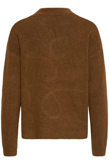 Bymedi Deco Jumper | Toffee Melange