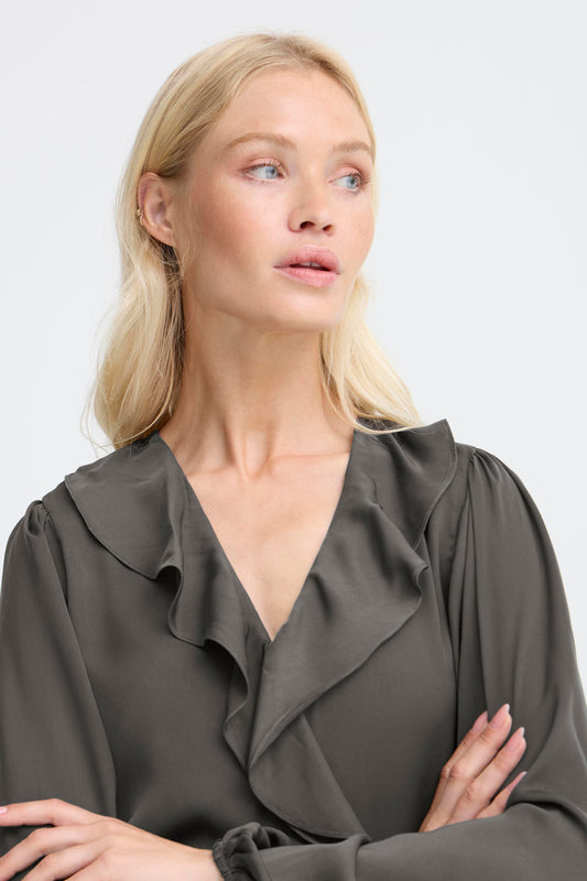 Byigomi Blouse | Asphalt