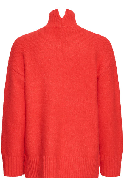 Byolma Turtleneck Jumper | Barbados Cherry