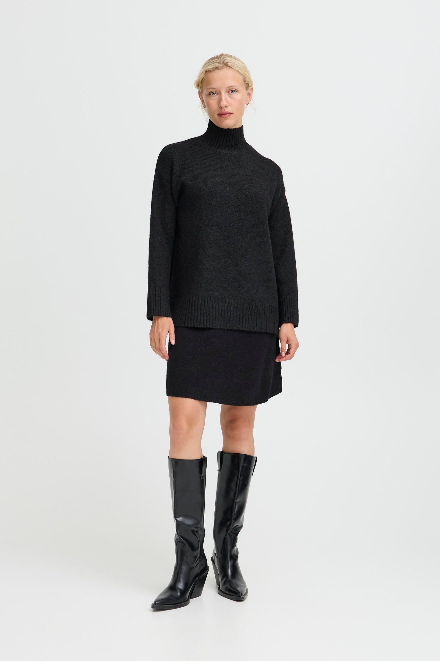 Byolma Turtleneck Jumper | Meteorite