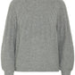 Bymagge Cable Jumper | Mid Grey Melange