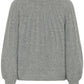 Bymagge Cable Jumper | Mid Grey Melange