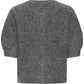 Byomea Deco Cardigan | Dark Grey Melange