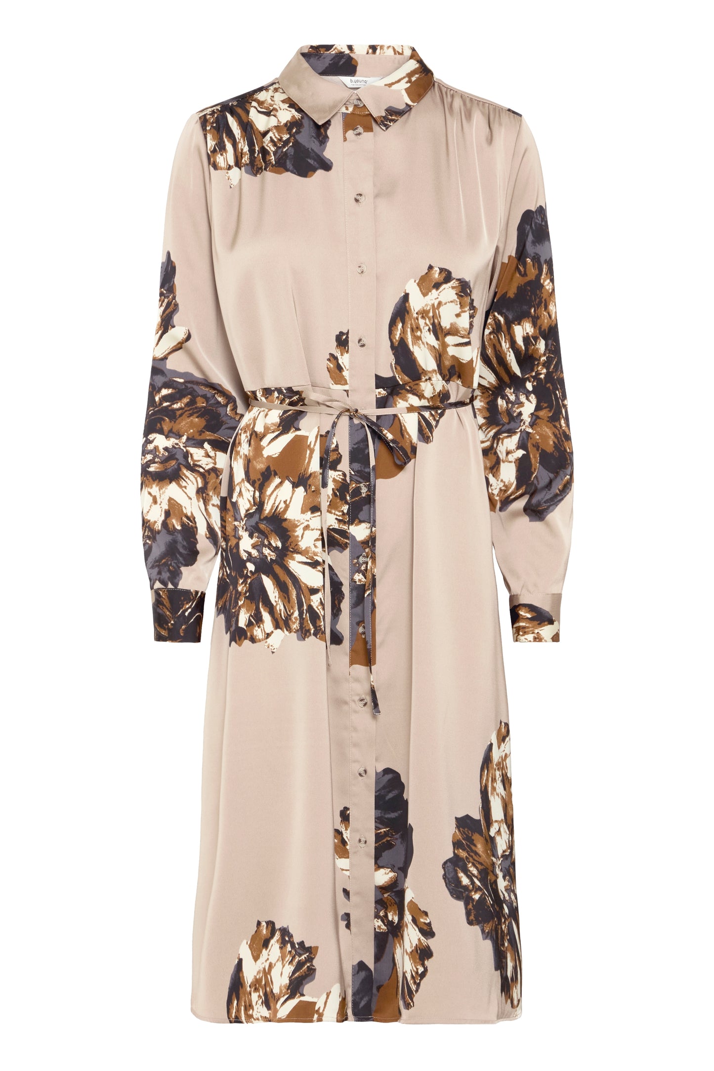 Byjannike Shirt Dress | String Mega Flower