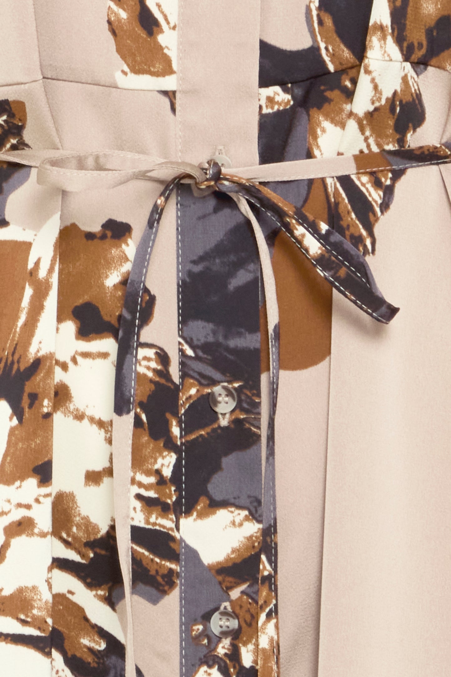Byjannike Shirt Dress | String Mega Flower