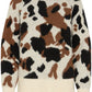 Byomea Cow Jumper | Birch Cow Jacquard