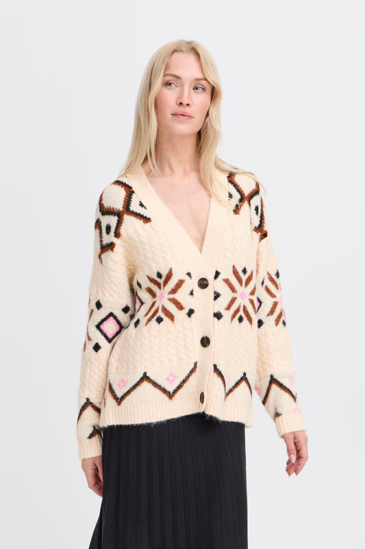 Bymelpa Cardigan | Birch Melange