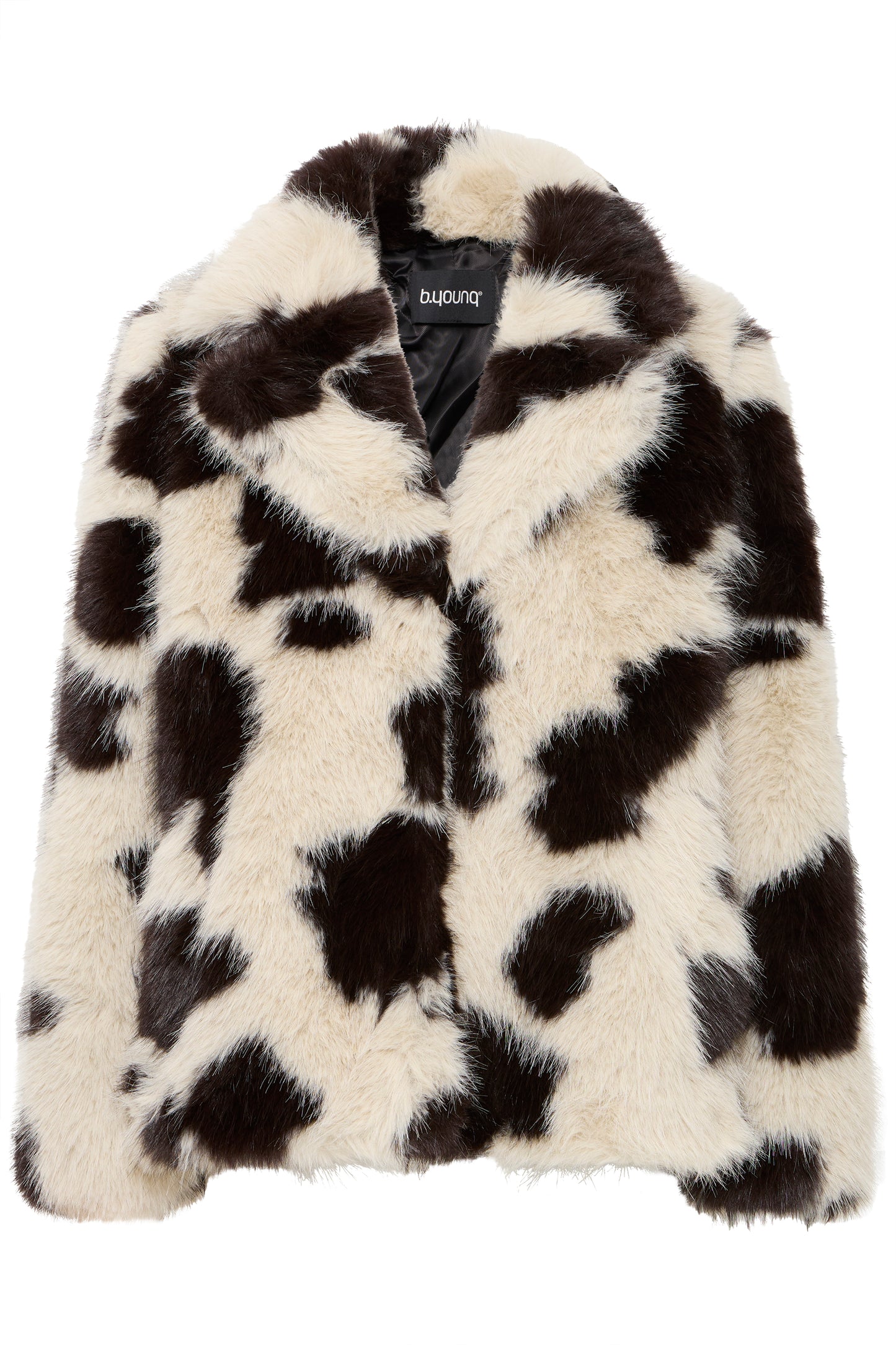 Bybemio Coat | Cow Print