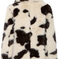 Bybemio Coat | Cow Print