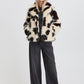 Bybemio Coat | Cow Print