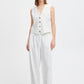 B Young ByDeceri Waistcoat | Marshmallow