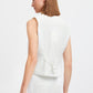 B Young ByDeceri Waistcoat | Marshmallow