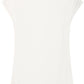 B Young Byperl Pleat Tee | Marshmallow
