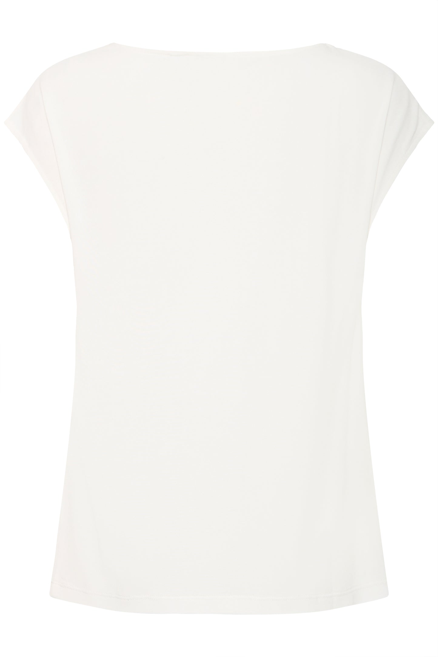 B Young Byperl Pleat Tee | Marshmallow