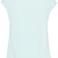 B Young Byperl Pleat Tee | Blue Haze