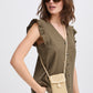 B Young Bavibbe Phone Bag | Natural Straw