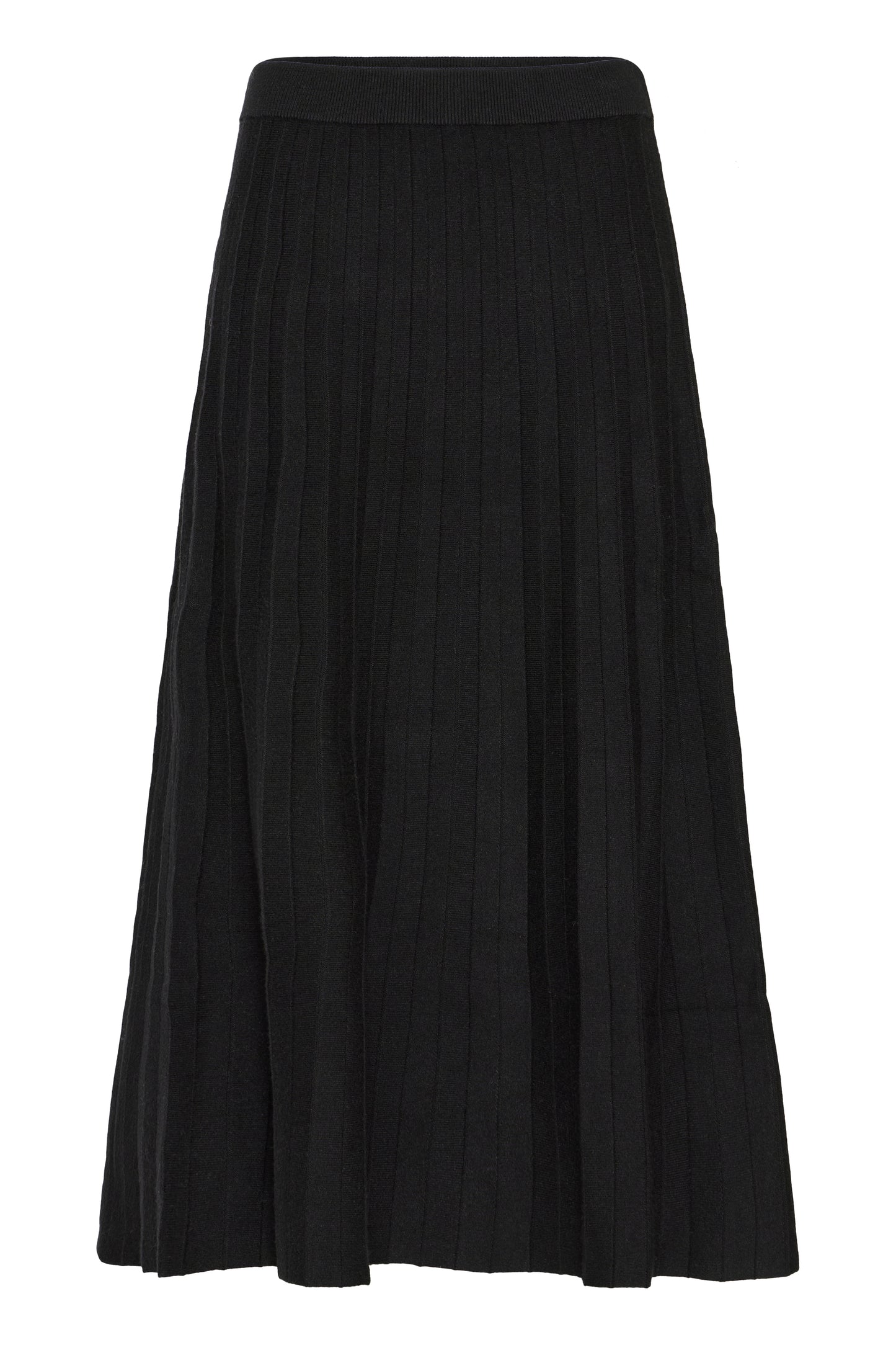 Bymarlin Plisse Skirt | True Black