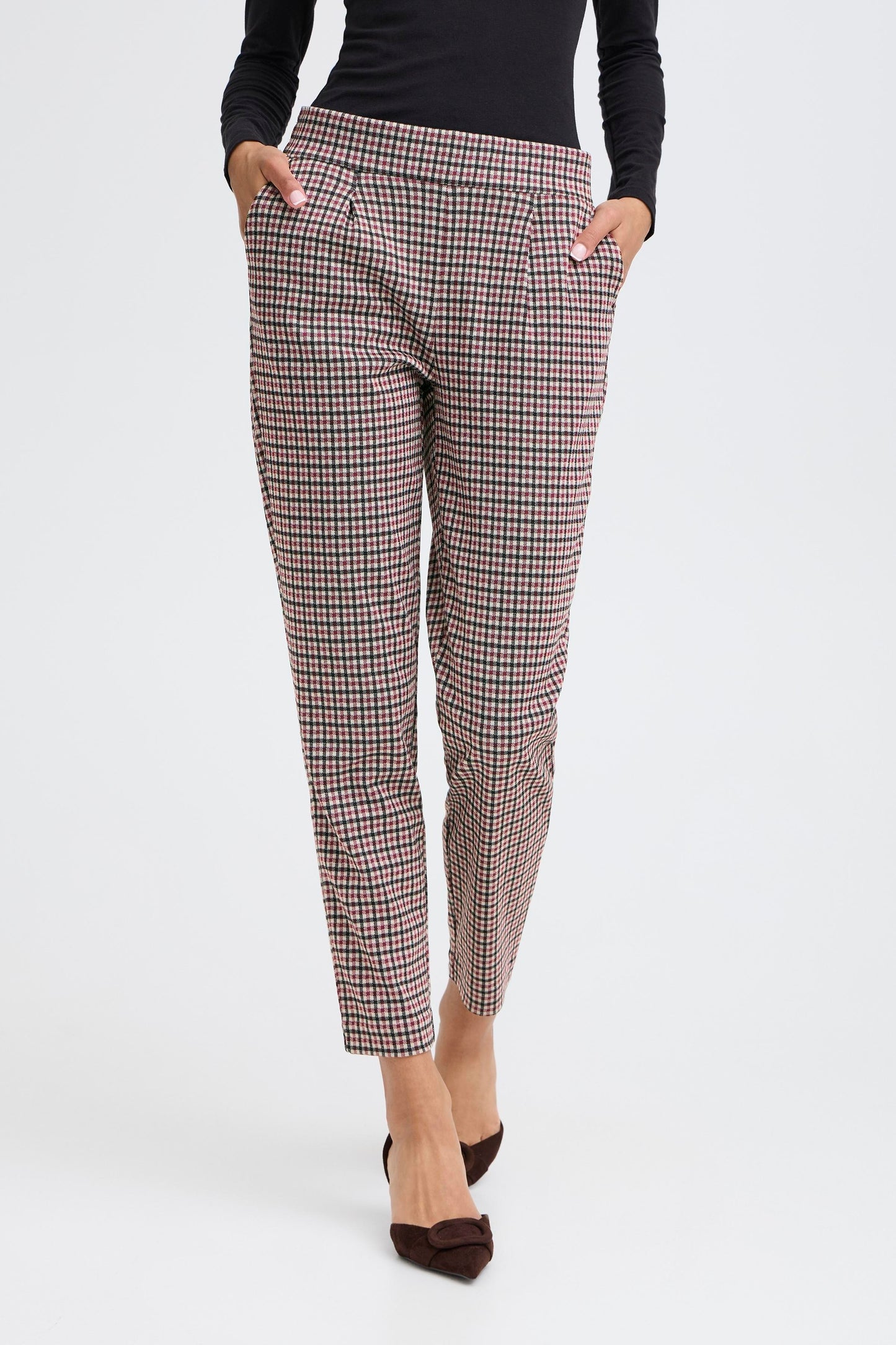B Young Byrowan Pants | Port Royale Check